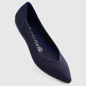 NEW Rothys "The Point" (Navy) Flats, Size 8